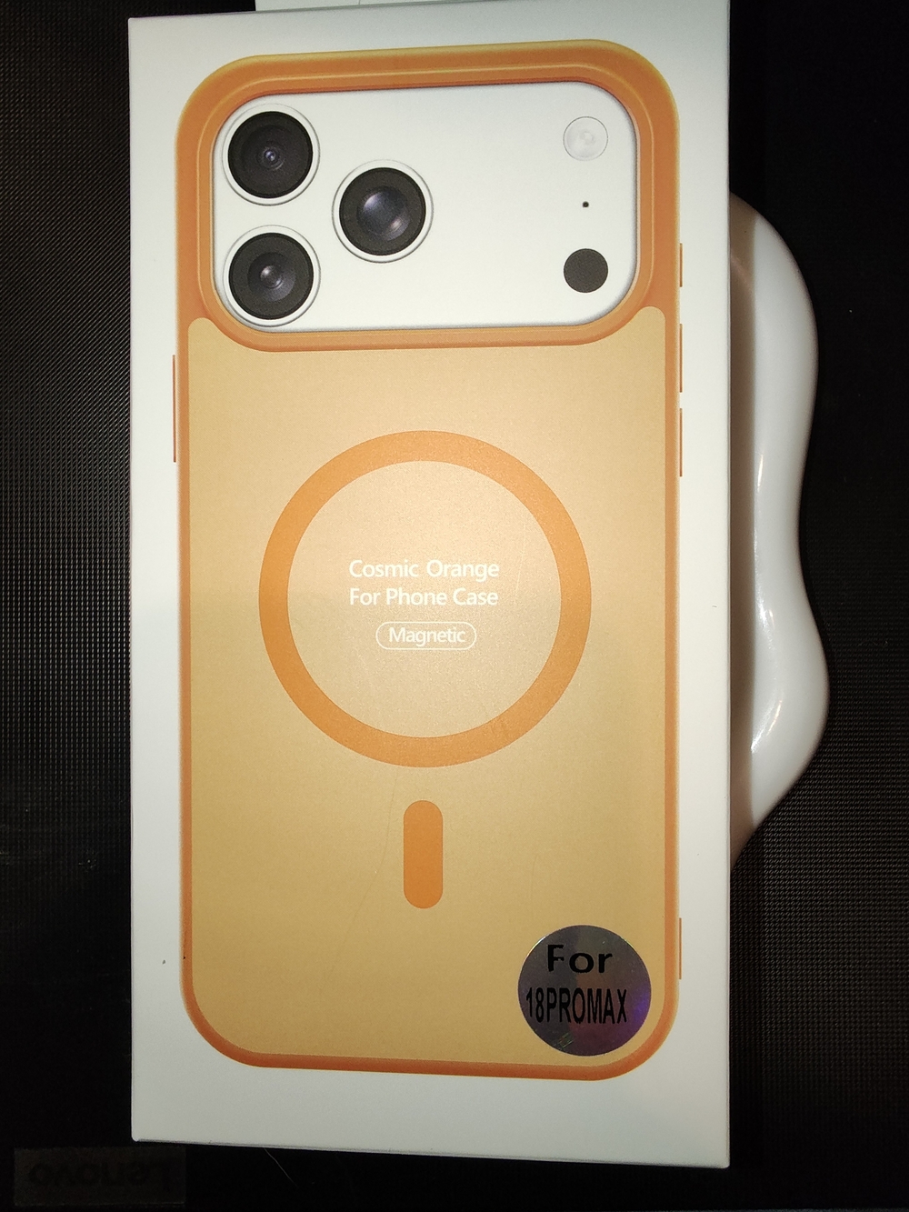 Brand New iPhone 18 Pro Max Magnetic Matte Case - Cosmic Orange